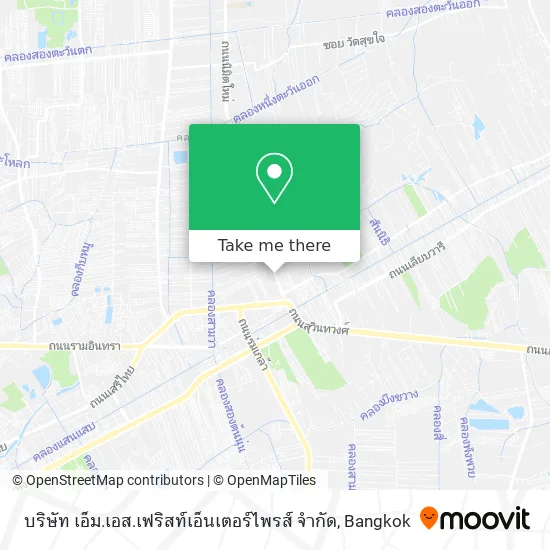 บริษัท เอ็ม.เอส.เฟริสท์เอ็นเตอร์ไพรส์ จำกัด map
