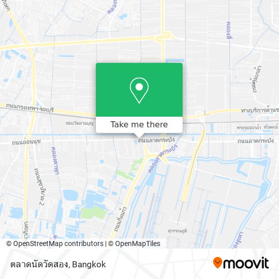 ตลาดนัดวัดสอง map