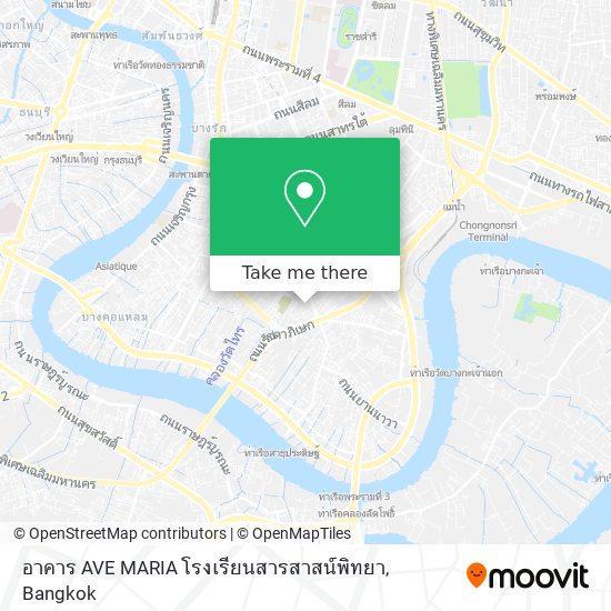 อาคาร AVE MARIA โรงเรียนสารสาสน์พิทยา map