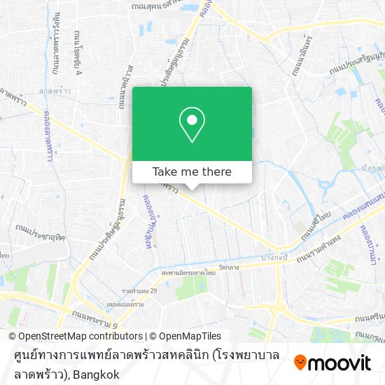 ศูนย์ทางการแพทย์ลาดพร้าวสหคลินิก (โรงพยาบาลลาดพร้าว) map