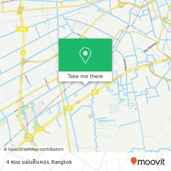 4 ซอย แผ่นดินทอง map