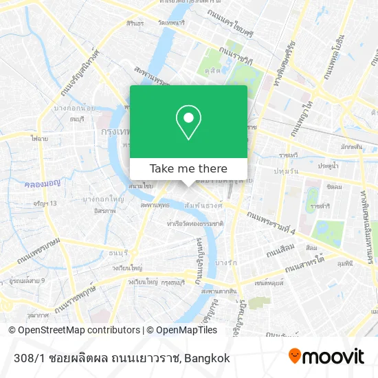 308/1 ซอยผลิตผล ถนนเยาวราช map