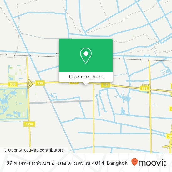 89 ทางหลวงชนบท อำเภอ สามพราน 4014 map