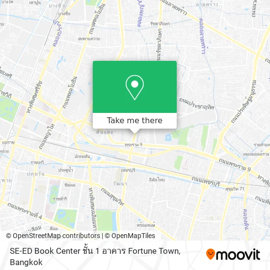 SE-ED Book Center ชั้น 1 อาคาร Fortune Town map