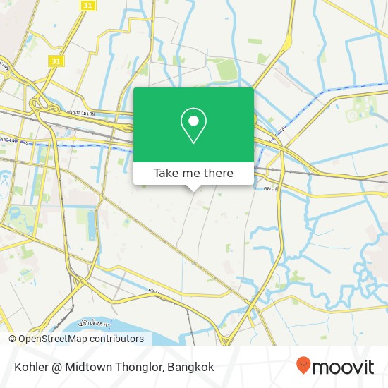 Kohler @ Midtown Thonglor map