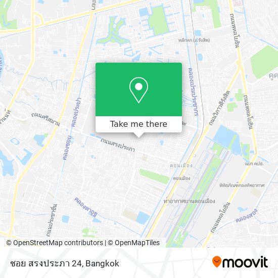 ซอย สรงประภา 24 map