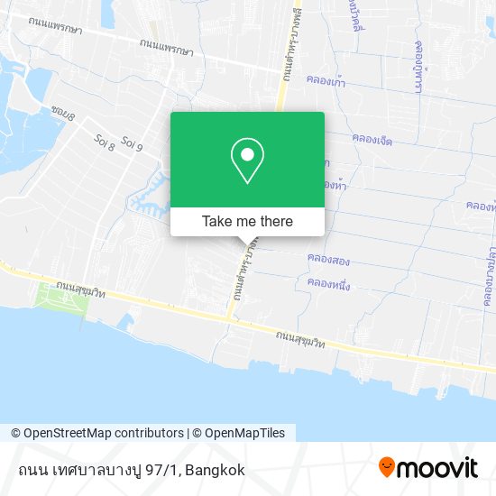 ถนน เทศบาลบางปู 97/1 map