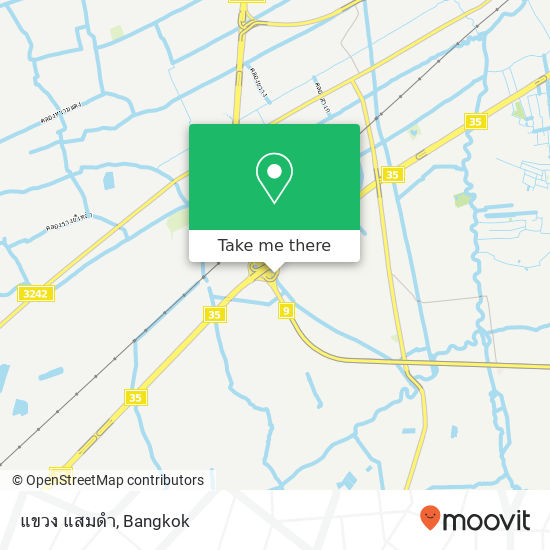 แขวง แสมดำ map