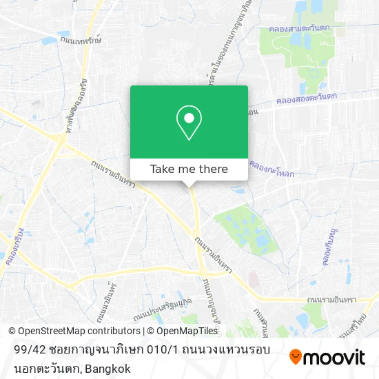 99 / 42 ซอยกาญจนาภิเษก 010 / 1 ถนนวงแหวนรอบนอกตะวันตก map