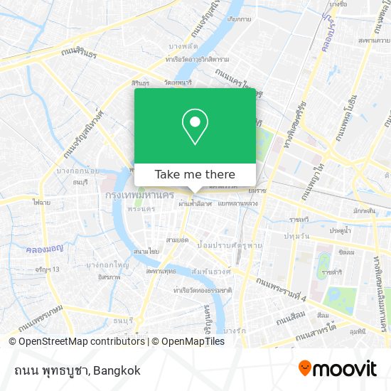 ถนน พุทธบูชา map