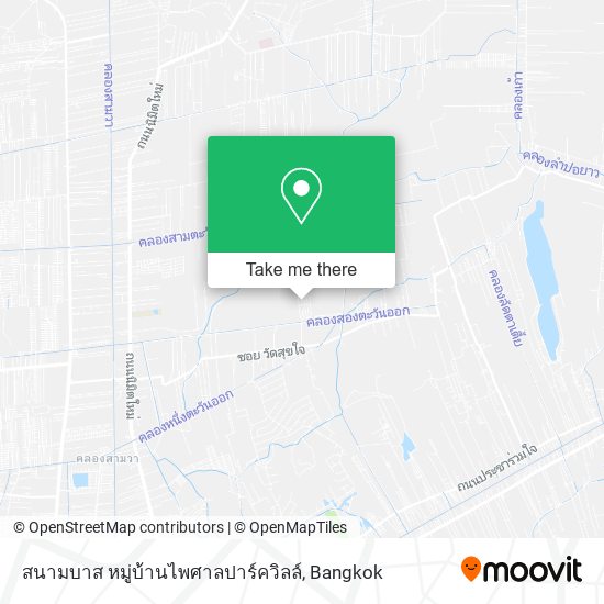 สนามบาส หมู่บ้านไพศาลปาร์ควิลล์ map