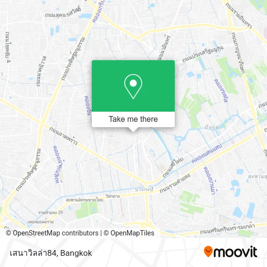 เสนาวิลล่า84 map