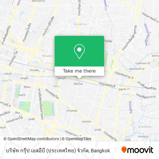 บริษัท กรุ๊ป เอสอีบี (ประเทศไทย) จำกัด map
