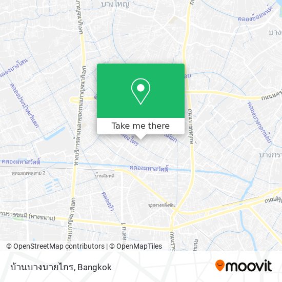 บ้านบางนายไกร map