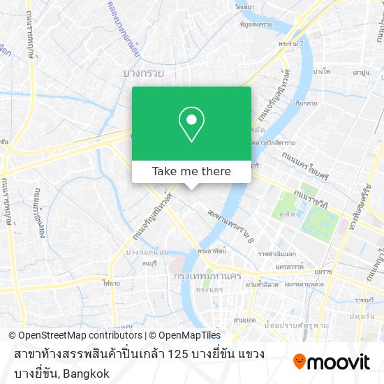 สาขาห้างสรรพสินค้าปิ่นเกล้า 125 บางยี่ขัน แขวง บางยี่ขัน map