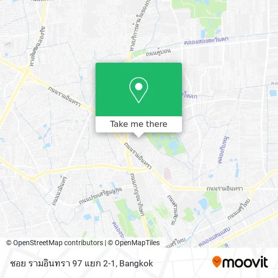 ซอย รามอินทรา 97 แยก 2-1 map