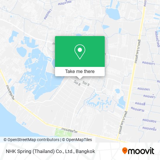 NHK Spring (Thailand) Co., Ltd. map