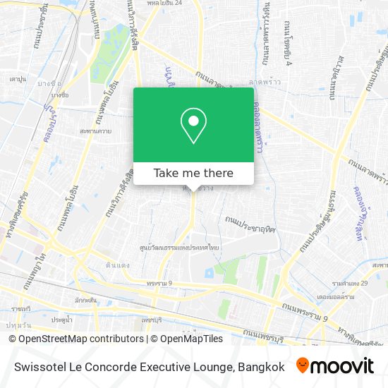 Swissotel Le Concorde Executive Lounge map