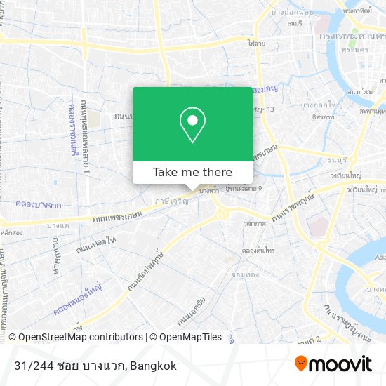 31/244 ซอย บางแวก map
