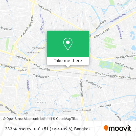 233 ซอยพระรามเก้า 51 ( ถนนเสรี 6) map