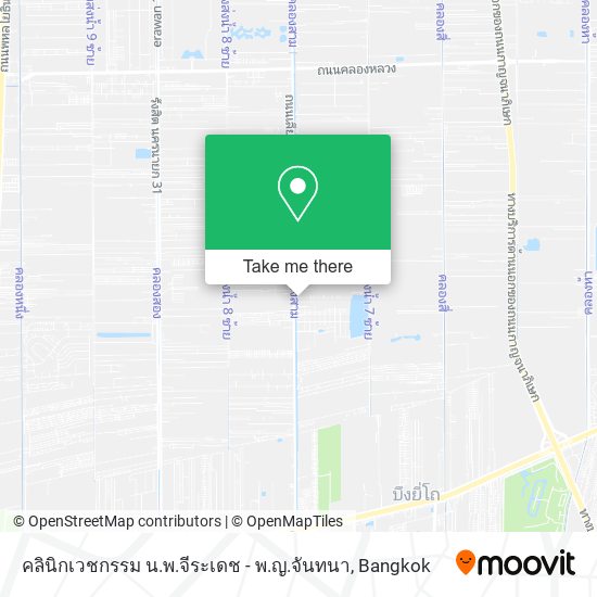 คลินิกเวชกรรม น.พ.จีระเดช - พ.ญ.จันทนา map