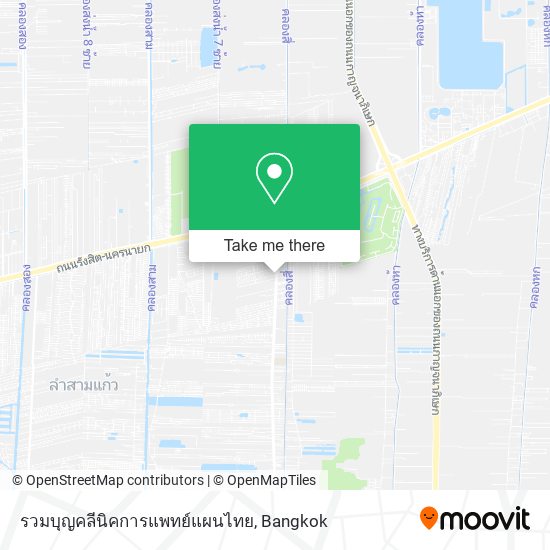รวมบุญคลีนิคการแพทย์แผนไทย map