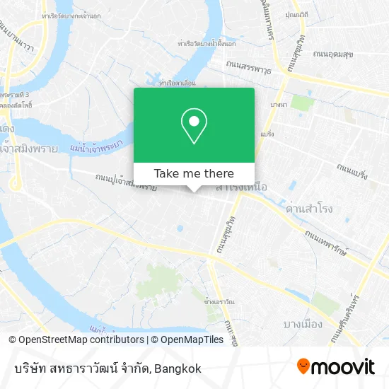 บริษัท สหธาราวัฒน์ จำกัด map
