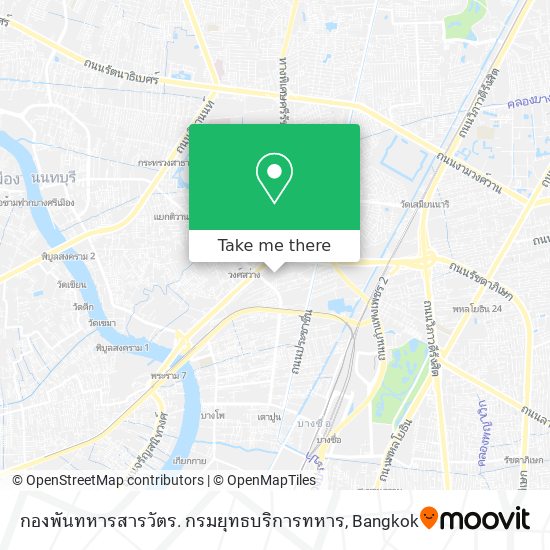 กองพันทหารสารวัตร. กรมยุทธบริการทหาร map