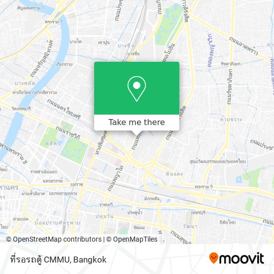 ที่รอรถตู้ CMMU map