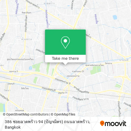 386 ซอยลาดพร้าว 94 (ปัญจมิตร) ถนนลาดพร้าว map