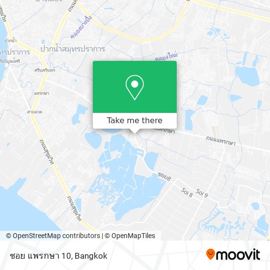 ซอย แพรกษา 10 map