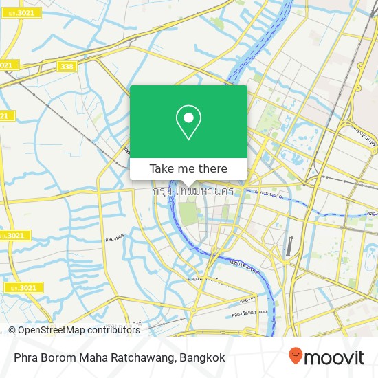 Phra Borom Maha Ratchawang map