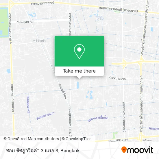 ซอย ชัชฎาวิลล่า 3 แยก 3 map