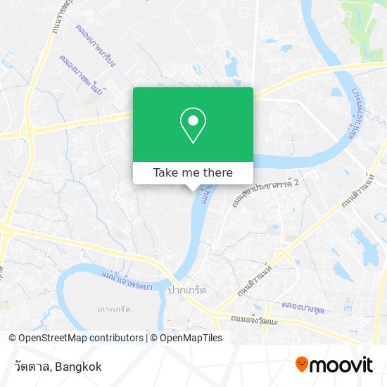 วัดตาล map