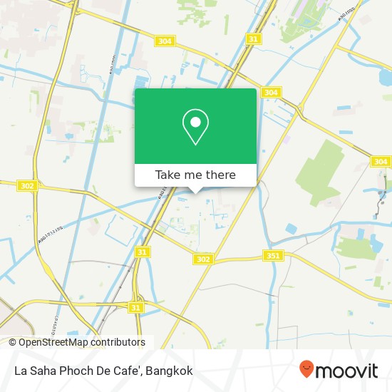La Saha Phoch De Cafe' map