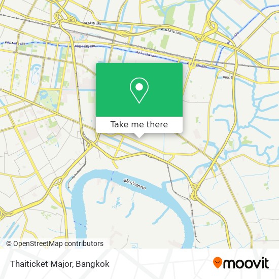 Thaiticket Major map