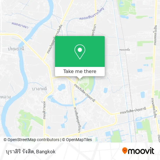 บุราสิริ รังสิต map