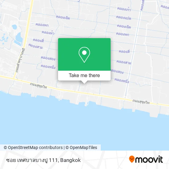 ซอย เทศบาลบางปู 111 map
