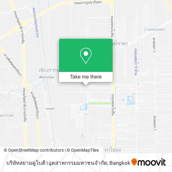 บริษัทสยามคูโบต้าอุตสาหกรรมมหาชนจำกัด map