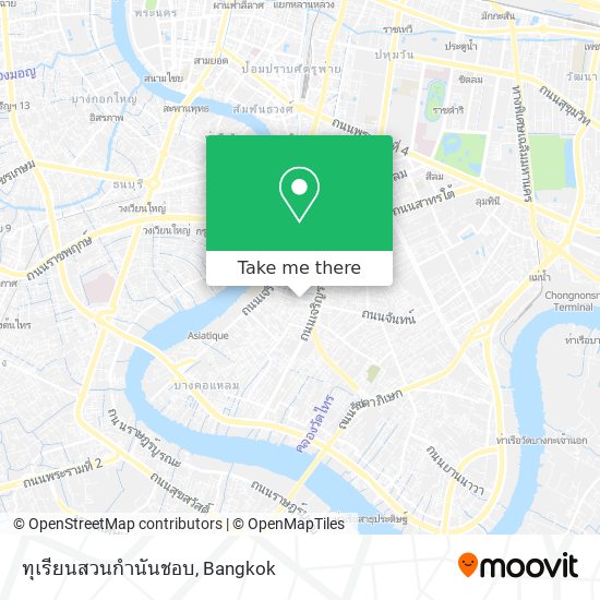 ทุเรียนสวนกำนันชอบ map