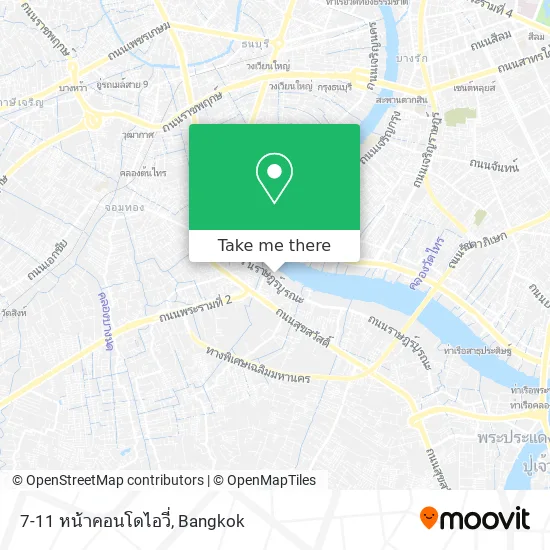 7-11 หน้าคอนโดไอวี่ map