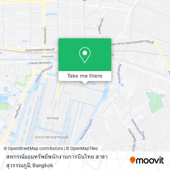 สหกรณ์ออมทรัพย์พนักงานการบินไทย สาขาสุวรรณภูมิ map