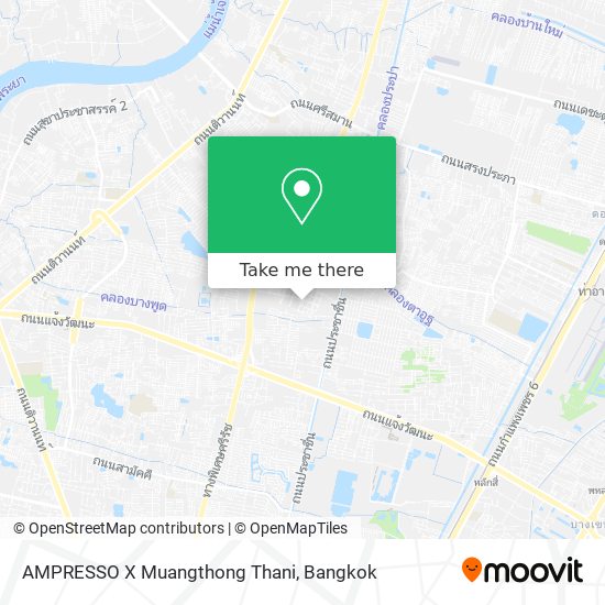 AMPRESSO X Muangthong Thani map