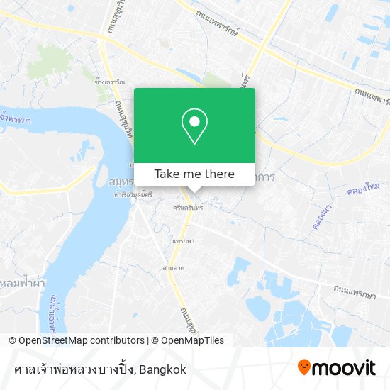 ศาลเจ้าพ่อหลวงบางปิ้ง map