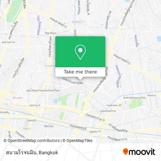 สนามโรจนมิน map