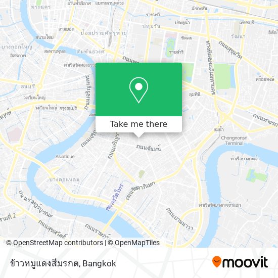 ข้าวหมูแดงสีมรกต map