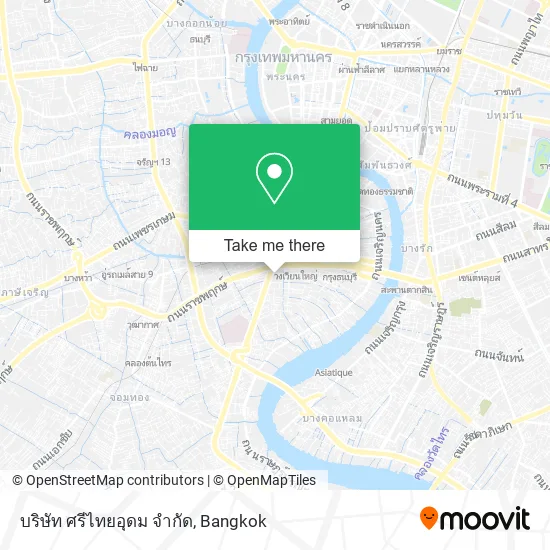 บริษัท ศรีไทยอุดม จำกัด map