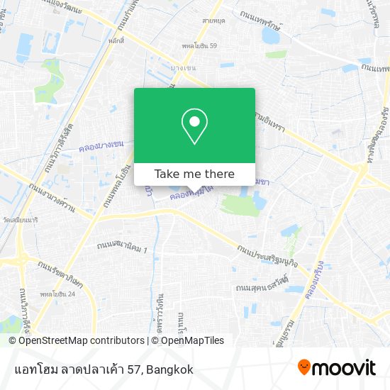 แอทโฮม ลาดปลาเค้า 57 map