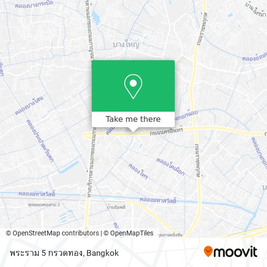 พระราม 5 กรวดทอง map