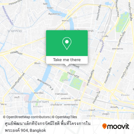 ศูนย์พัฒนาเด็กทีปังกรรัศมีโชติ พื้นที่โครงการในพระองค์ 904 map